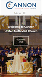 Mobile Screenshot of cannonchurch.org